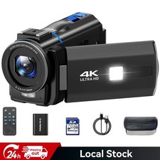 🔥HD 4K Camcorder Video