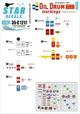 Star Decal 35-C1217 , Oil Drum