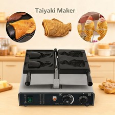 Electric Waffle Maker Commercial Waffle Ice Cream Cones Fish Taiyaki Two-fish