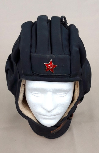 Soviet padded tank helmet - padded,