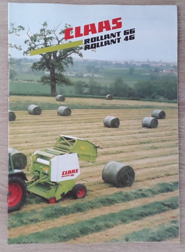 Claas rollant round balers - rollant,
