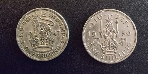 George scottish shilling - george, vi