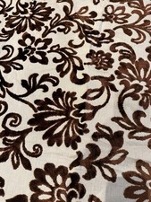 Vtg Salvaged Furnishing/Upholstery Fabric Shabby Chic Material 1.3x0.9m