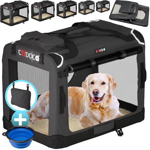 Dog crate carrier car foldable - dog,