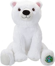 Polar Bear Soft Toy Eco