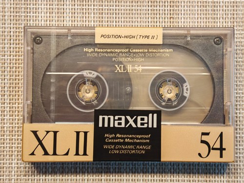Maxell type ii - ii, 54