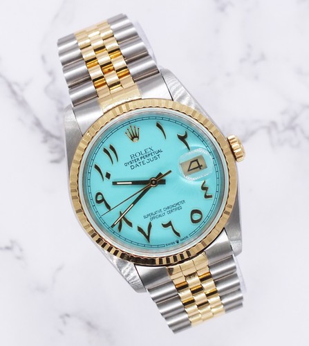 Rolex datejust 36mm steel - in,
