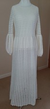 Vintage 1971 handmade white