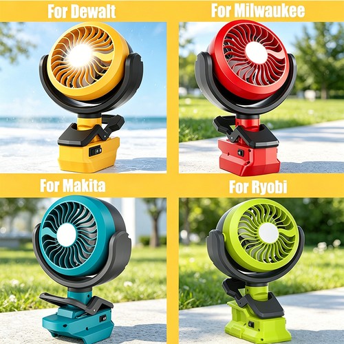 Cordless jobsite fan camping - cordless,