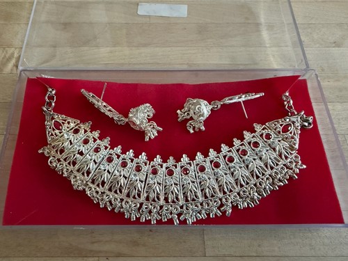 Indian influenced necklace - influenced,