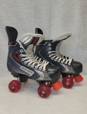 Bauer Vapour X:70 Custom Quad Roller Skates UK Size 8 EE EU 42.5