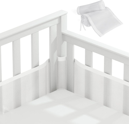 Cot bumper 2pcs - 2pcs, breathable