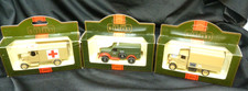 Lledo Days Gone x 3 Diecast Model Vintage Military Vehicles Boxed VGC #J1