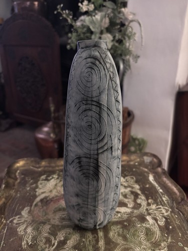 Cornish studio pottery vase - studio,