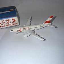 Schabak Vintage AUSTRIAN AIRLINES AIrbus A310 1:600 Model Aircraft Boxed VGC