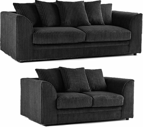 Corduroy sofa scatter - 3&2,