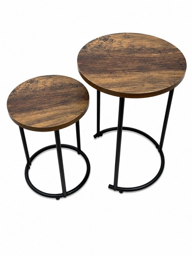 Round nesting table - table, of