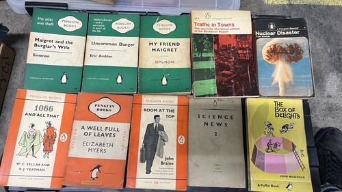 Job lot vintage paperback - job,