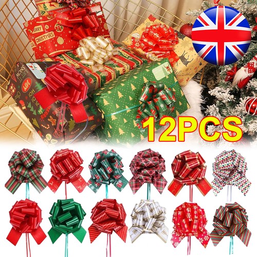 Pcs christmas pull bows - 12,