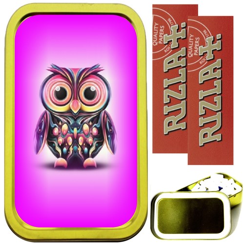 Pink owl smoking set - owl,