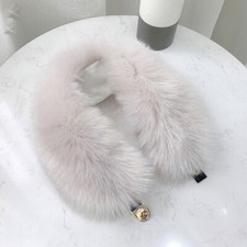 Faux Mink Fur Hood Trim Neck