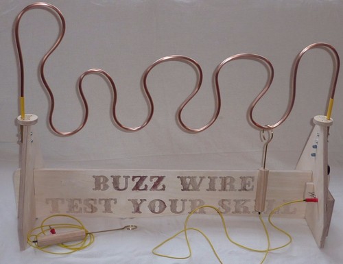 Personalised giant buzz wire - buzz,