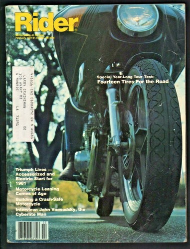 1981 february rider - february, motorcycle