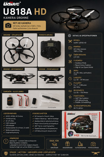 Udi u818a quadcopter - udi, rc