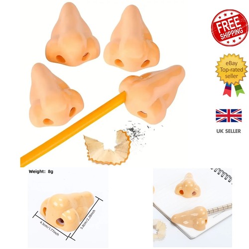Nose shaped pencil sharpener - pencil,