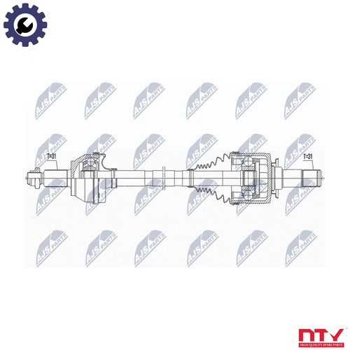 Drive shaft npw 023 for - shaft, npw-lr-023