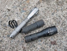 x3  Alloy LED Torches, Draper Expert, Brilliant Bagotte Zoom, Camping