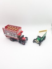 Corgi Diecast R2499G - Thornycroft Bus & Ford Model T Van Transport of the 30s 