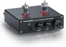 Fosi Audio BOX X4 Phono Preamp Headphone Amplifier/Preamplifier Hi-Fi Pre Amp wi
