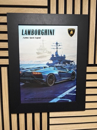 Lamborghini lenticular - 3d,