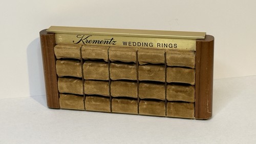 Vintage krementz wedding rings - vintage,