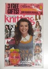 Simply Knitting magazine April 2014 Alan Dart  Gnome Toy + more patterns