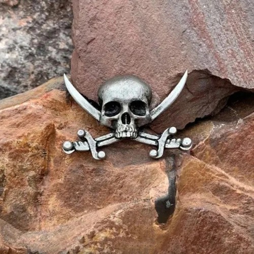 Gothic skull crossbones - crossbones,