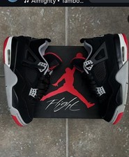 Air Jordan 4 Retro - Bred 2019