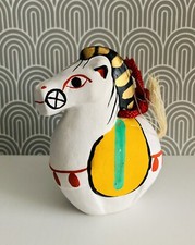 Japanese Ryounzan Kiln Clay Horse Bell – Dorei Figurine