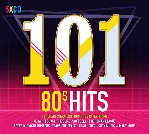 101 hits 80s 5xcd - new, &