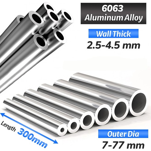 Aluminium round tube - tube, pipe
