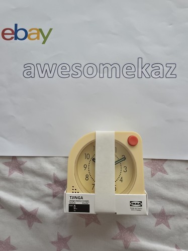 Ikea tjinga alarm clock pale - ikea,