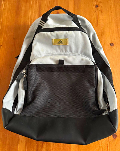 Adidas grey black - black, backpack