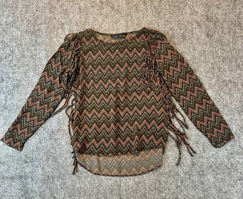 Zara top womens brown - zara,