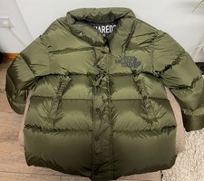 ? Dsquared2 Men’s Puffer Jacket – Green – Real Goose Down – Size XXL – Excellen