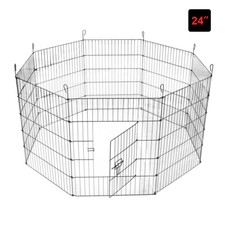 Small Pet Playpen 8 Panel Wire