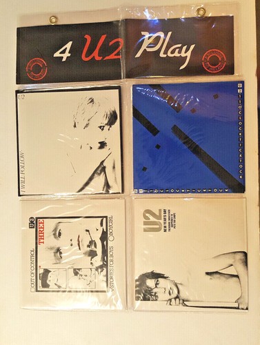Play 4x7 vinyl set - u2, 4x7"