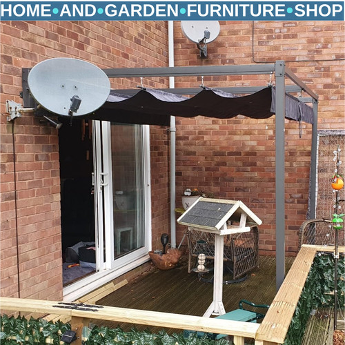 3x4m lean pergola with - lean,