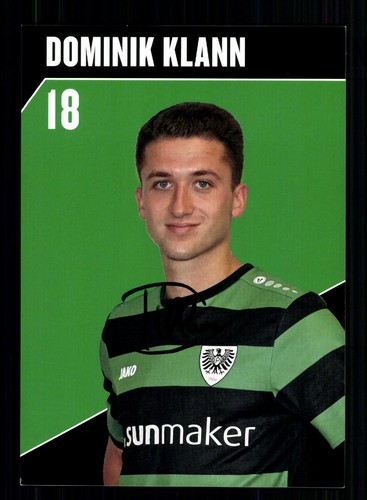 Dominik klann autograph card - dominik,