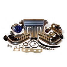 FOR HONDA CIVIC 96-00 B16 B18 B20 T3 Turbo Kit Integra B18C1 91-95 Prelude 9pc